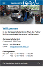 Mobile Screenshot of carrosserie-feller.ch